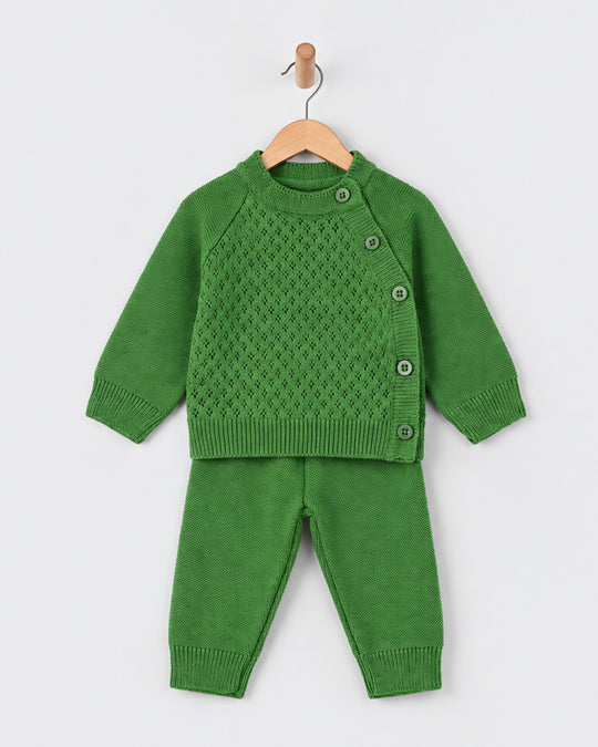 Newborn Girls Sweater Suit