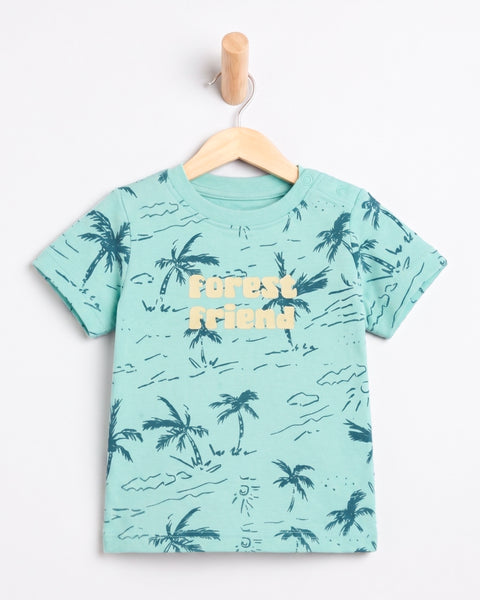 Newborn Boys Interlock T-Shirt