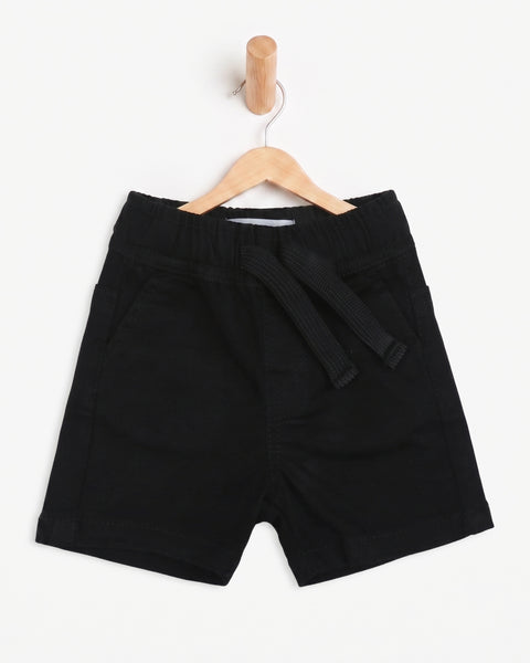 Newborn Boys Regular Denim Shorts