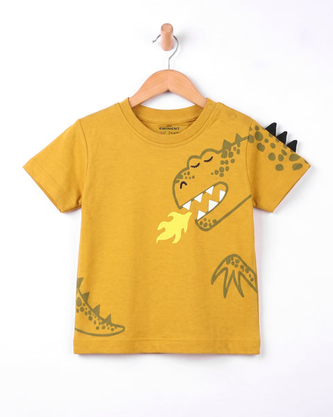 Newborn Boys' Half Sleeves T-Shirt