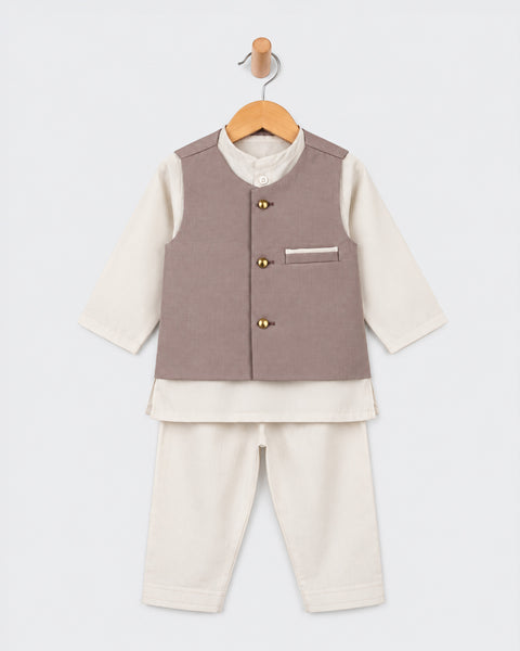 Newborn Boys Formal Waistcoat Suit