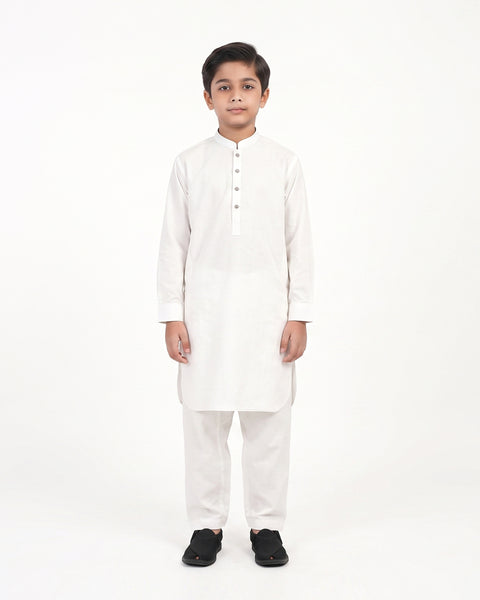 Boys' Plain Shalwar Kameez