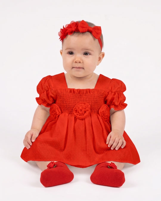 Newborn Girls Fancy Frock