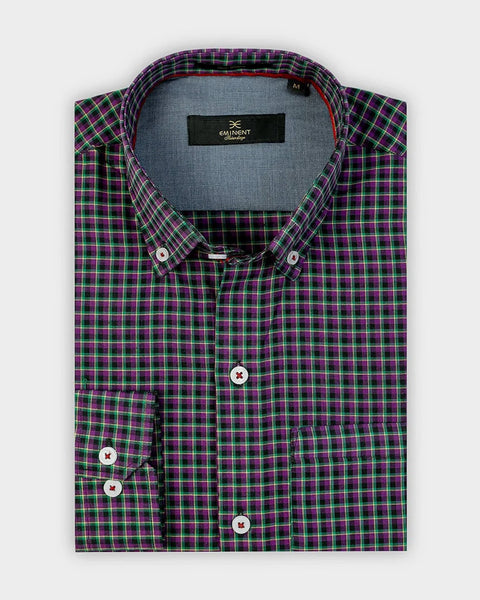 Men's Casual Check Shirt