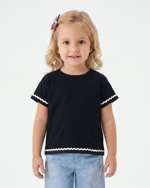 Girls' Half Sleeves T-Shirt