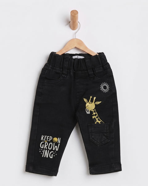 Newborn Boys Regular Denim Pant