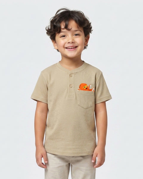 Boys' Half Sleeves T-Shirt