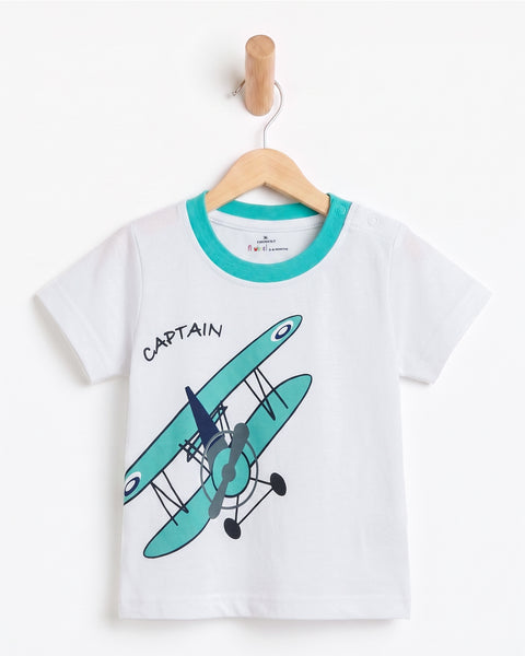 Newborn Boys Single Jersey T-Shirt