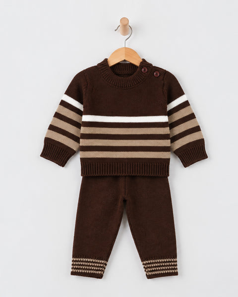 Newborn Boys Sweater Suit