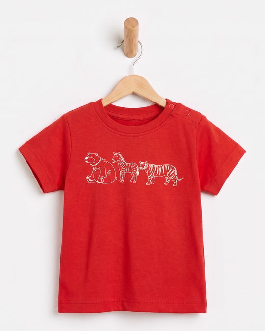 Newborn Boys Interlock T-Shirt