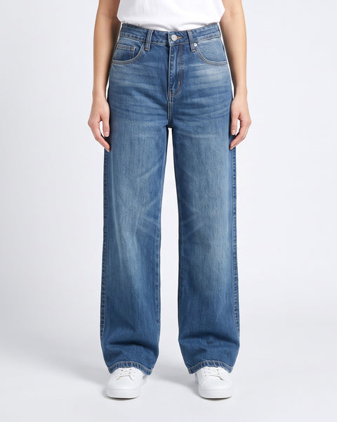 Women's Woven Denim Pants