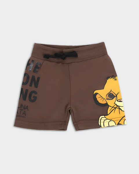 Newborn Boys' Short - Brown