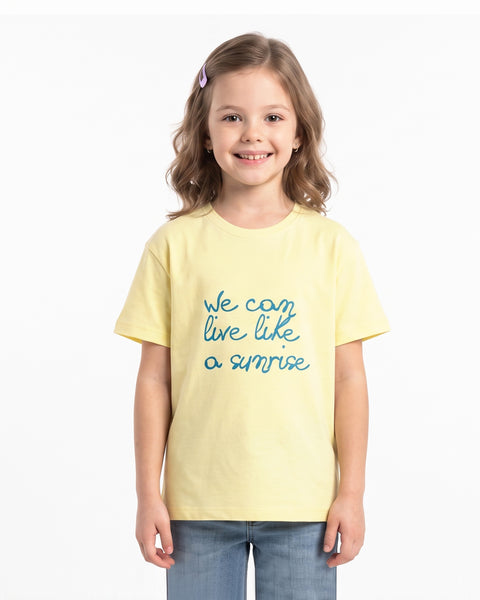Girls' Half Sleeves T-Shirt