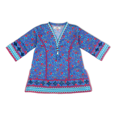 Eminent Girls Shalwar Suits - Blue