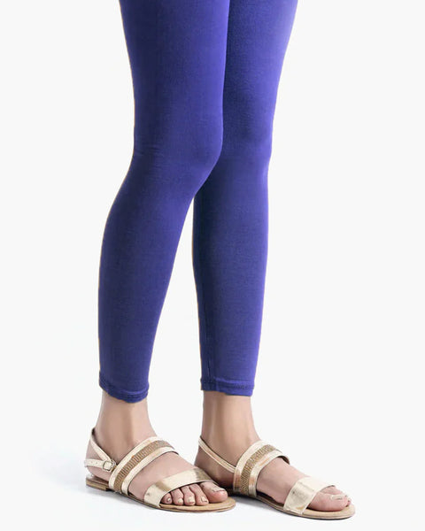 Women's Plain Tights - Navy Blue