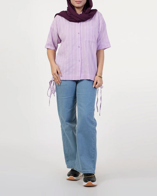 Eminent Women's Causal Shirt - Light Purple