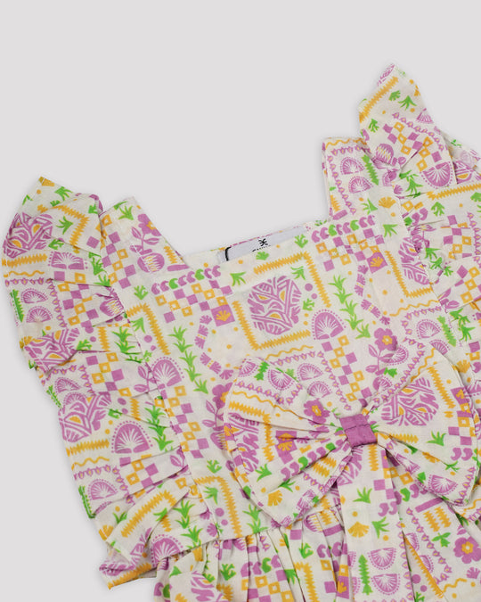 Newborn Girls' Essential Printed 2 Pc