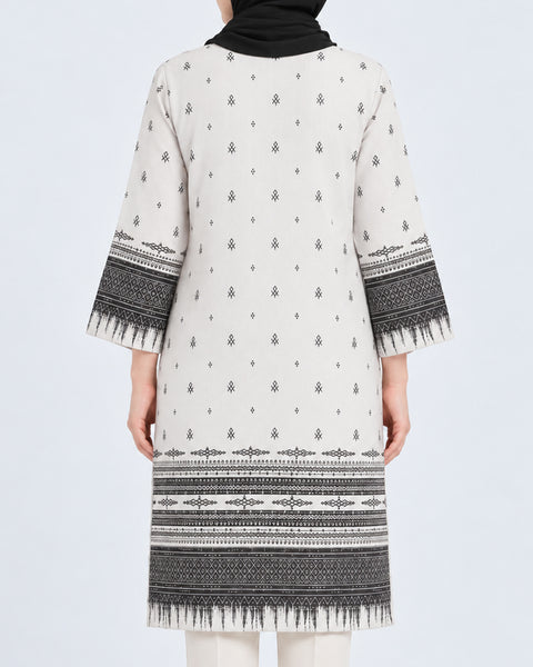 Women's Ethnic Fusion Printed 1 Pc