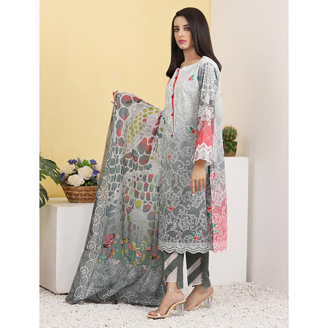 Eminent Digital Lawn 3 Pcs Un-Stitched Suit - 5, Women, 3Pcs Shalwar Suit, Eminent, Chase Value