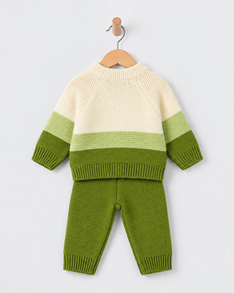 Newborn Boys Sweater Suit
