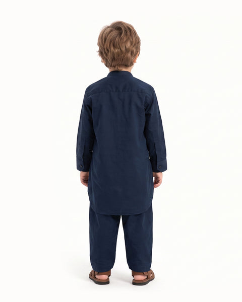 Boys' Plain Shalwar Kameez