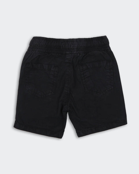 Newborn Boys' Cotton Short - Navy Blue