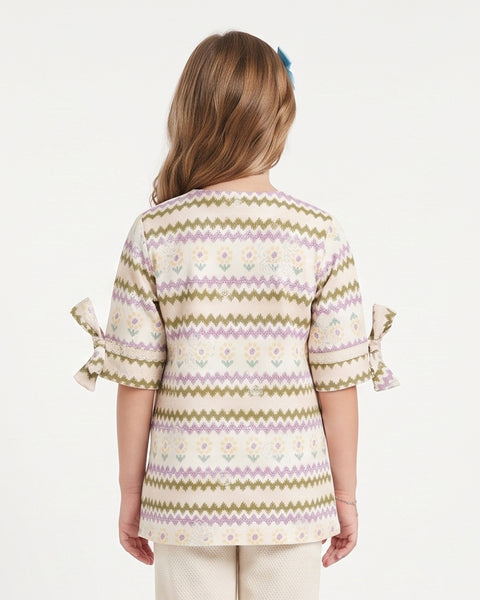 Girls' Essential Printed 1 Pc
