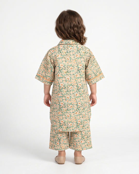 Girls' Fusion Printed 2pc Suit