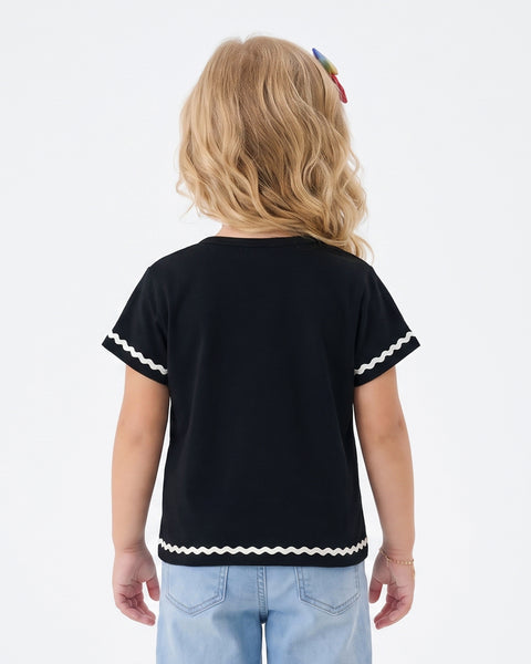Girls' Half Sleeves T-Shirt