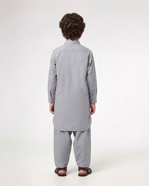 Boys' Plain Shalwar Kameez