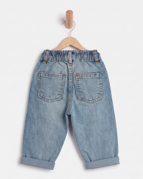 Newborn Girls' Denim Pants