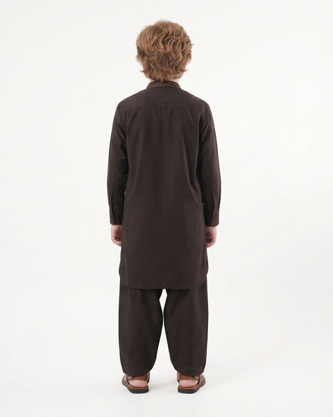 Boys' Embroidered Shalwar Kameez