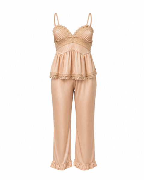 Women's Nighty Set- 3 Pc