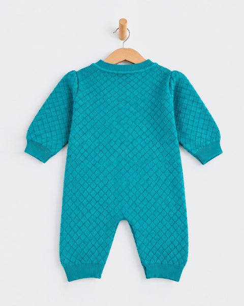 Newborn Girls Sweater Romper