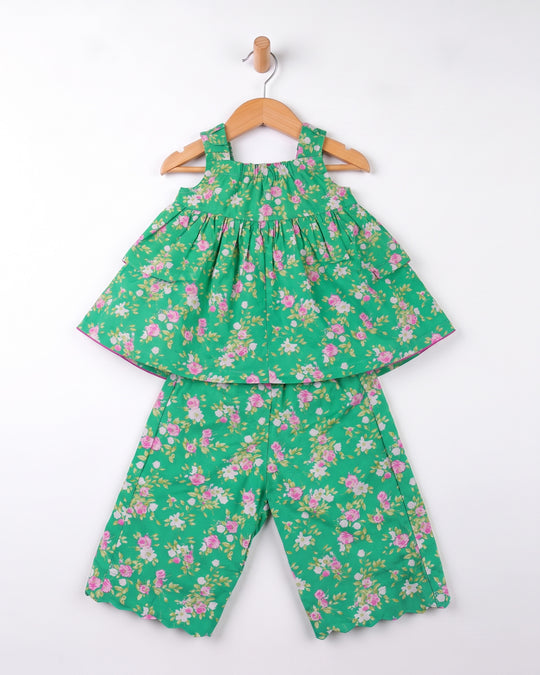 Newborn Girls' Essential Printed 2pc Suit