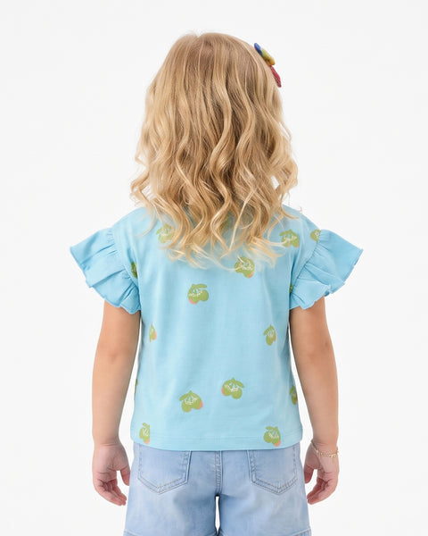 Girls' Half Sleeves T-Shirt