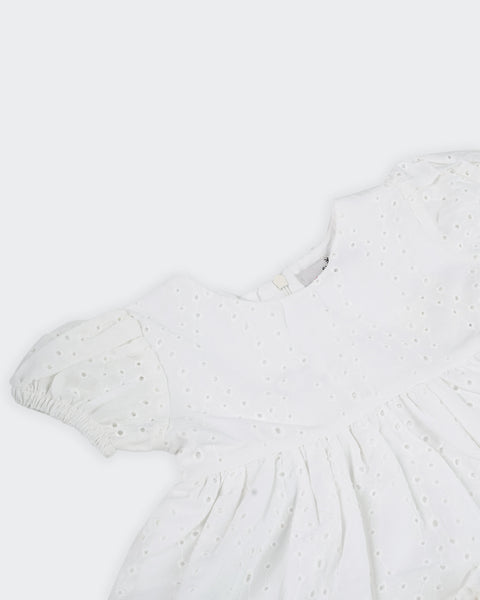 Newborn Girls' Chikankari Frock