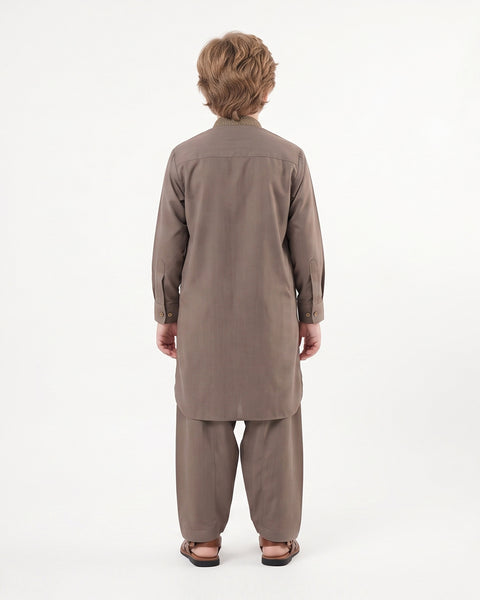 Boys' Embroidered Shalwar Kameez