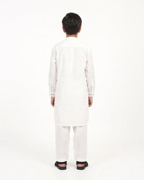 Boys' Plain Shalwar Kameez
