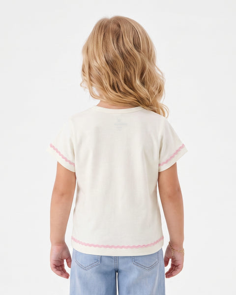Girls' Half Sleeves T-Shirt