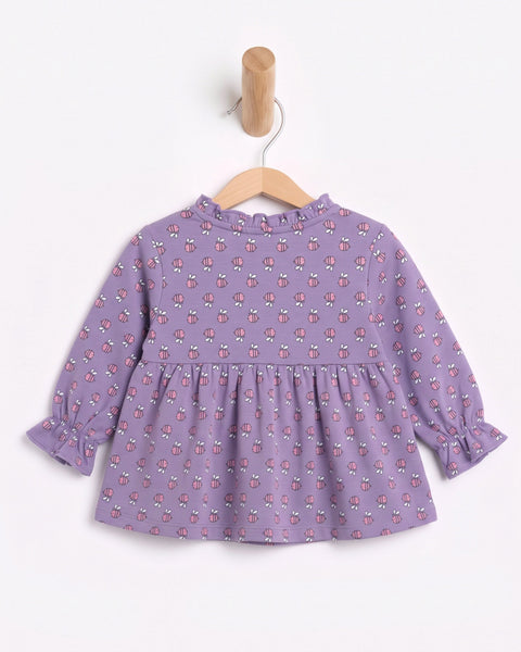 Newborn Girls Knitted Casual Frock