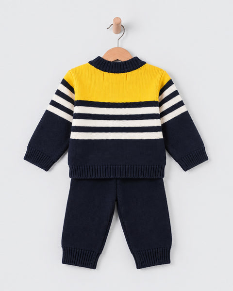 Newborn Boys Sweater Suit