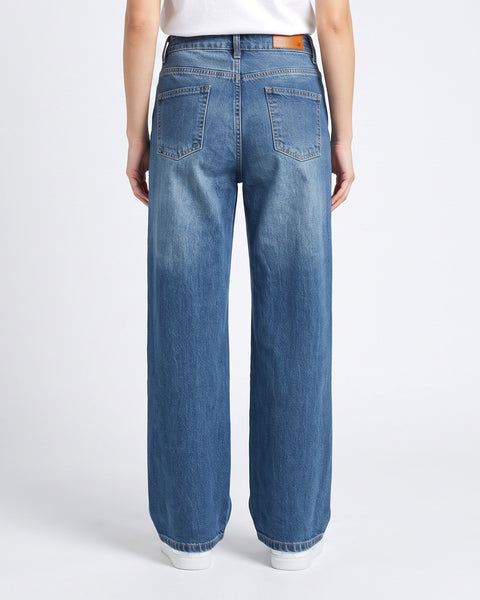 Women's Woven Denim Pants