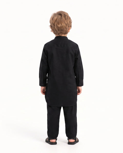 Boys' Plain Shalwar Kameez