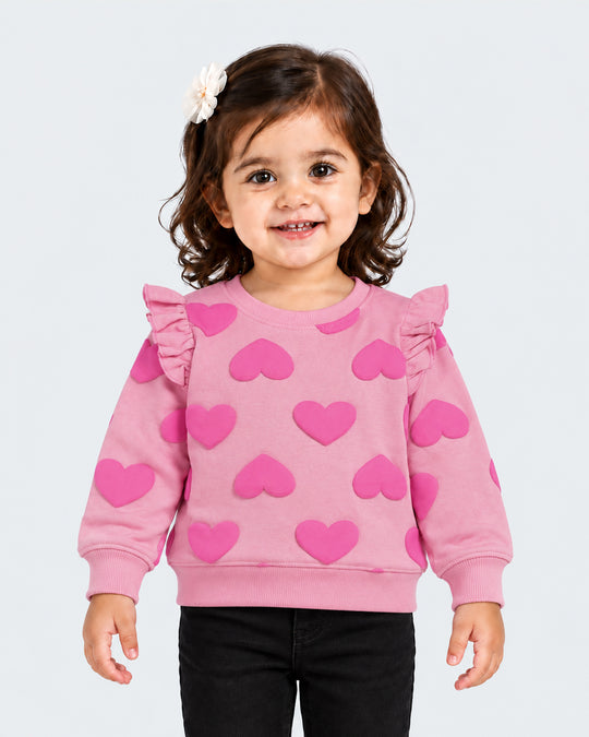 Girls Knitted Sweatshirt