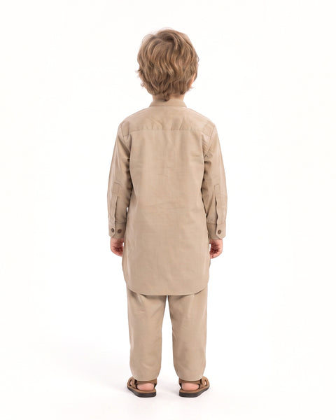 Boys' Plain Shalwar Kameez