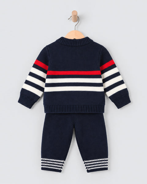Newborn Boys Sweater Suit