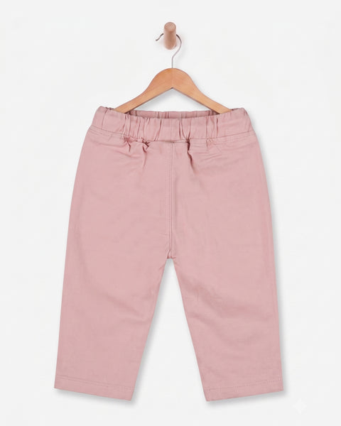 Newborn Girls' Cotton Pants