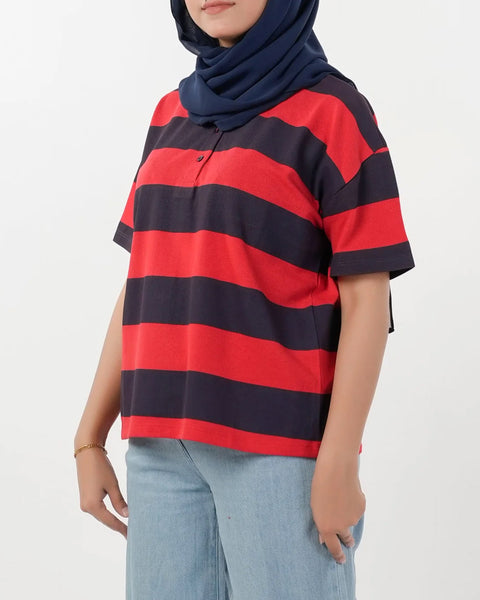 Eminent Women's Half Sleeves T-Shirt - Navy Blue