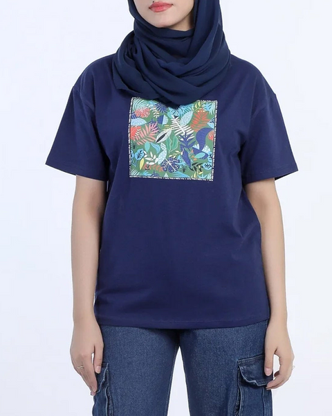 Women's Half Sleeves Printed T-Shirt